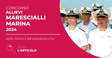 CONCORSO MARESCIALLO MARINA MILITARE .